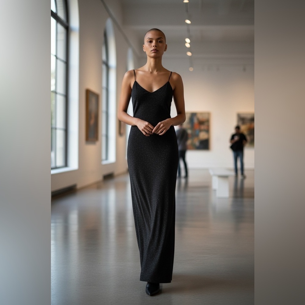Vero Moda Elegant Black Maxi Dress